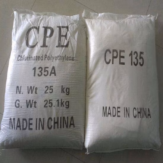 Fabriklieferung aus 100 % chloriertem Polyethylen in Industriequalität CPE 135 zum Verkauf